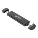 130639                                                                                                                                                                                                                                                                                                                                                                                                                                              Gabinete Usb A Sdd M.2 Nvme Y Sata - Conector Usb-c Y Usb-a Integrado Para Una Conexión De Host Versátil.