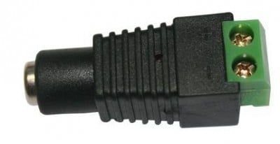 Adaptador                                                                                                                                                                                                                                                                                                                                                                                                                                      De Energía Para Cámaras Dc Hembra. Marca Provision (pr-c09). -