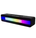 Bocina                                                                                                                                                                                                                                                                               Portátil Inalámbrica  Perfect Choice Shine Beat Rgb - Negro
