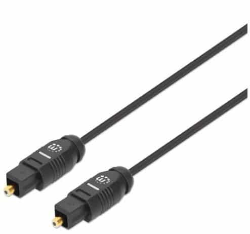 356091                                                                                                                                                                                                                                                                   Cable De Audio Digital óptico Toslink - M-m, Longitud 5m, Contactos Dorados, Color Negro.