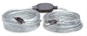 510424                                                                                                                                                                                                                                                                  Cable De Extensión Activa Usb De Alta Velocidad - A Macho/ B Macho, Longitud 11 M.