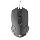 Mouse                                                                                                                                                              Easy Line - Negro, Óptico, 1200 Dpi