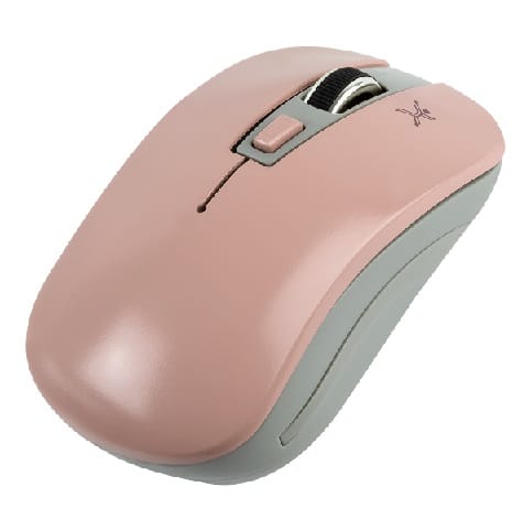 Mouse                                                                                                                                                              Inalámbrico Perfect Choice Essentials - Rosa, Inalámbrico, 800/1200/1600 Dpi
