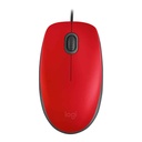 Mouse                                                                                                                                 Logitech M110 910-005492 - Color Rojo