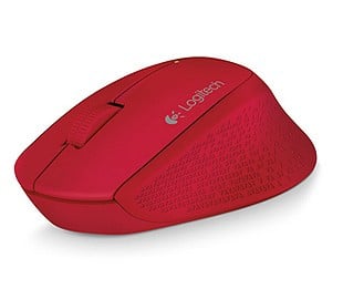 Mouse                                                                                                                                                  Logitech M280 - Rojo, 3 Botones, Usb, Óptico, 1000 Dpi