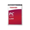 Disco                                                                                                                                                                 Duro Interno Portátil L200 Toshiba - Hdwl120uzsva 2tb, 2.5 Pulgadas, 5400 Rpm, 9.5mm, 8 Mb Buffer