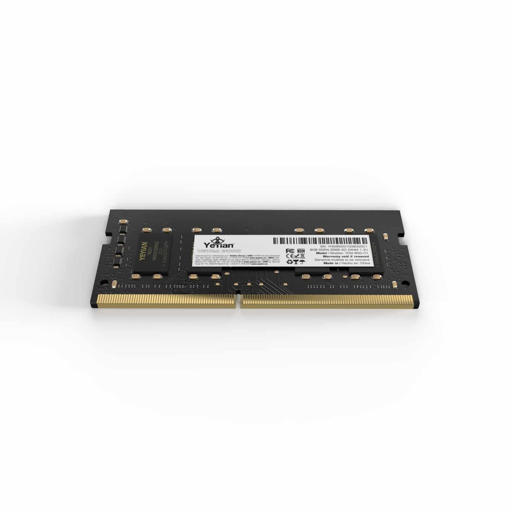 Memoria                                                                                                                                                                                                                                                                                                                                                                                                                                                                                                                                                                                                                                                                                                                                                                                                                                                                                                                                                                                                                                                                                                                                                  Yeyian Ddr4 Gaming Ycm-8sd-01 Vetra 2000 8gb Sodimm Ddr4 2666m