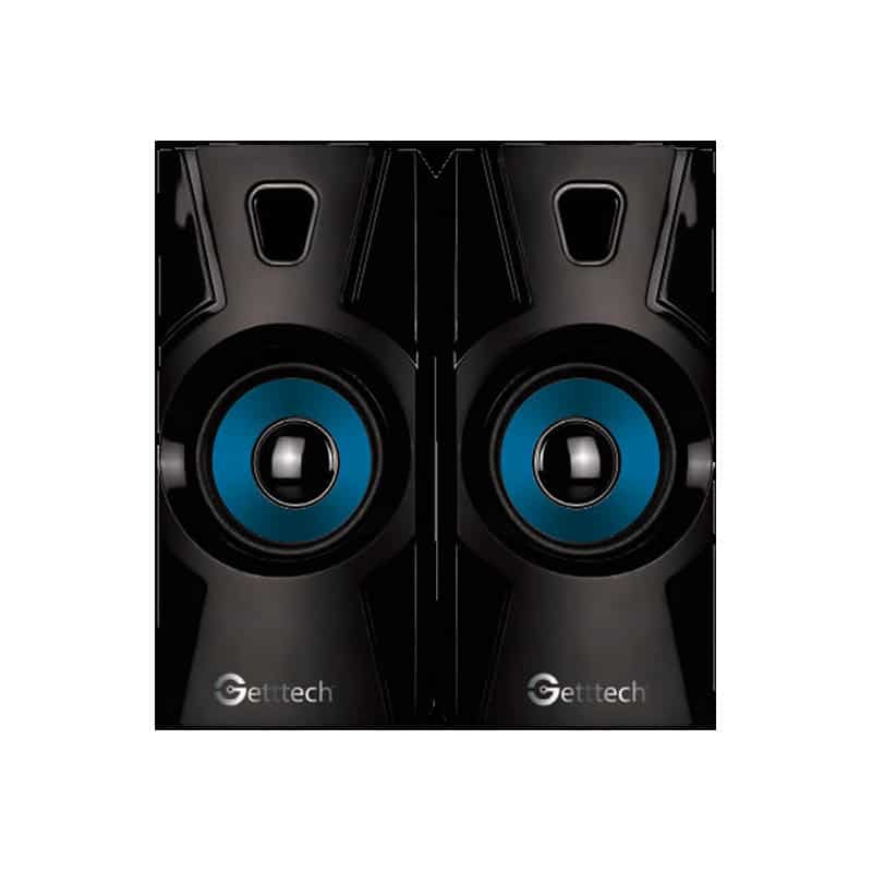 Bocinas                                                                                                                                                                                                                                                                                                                                                                                                                                                                                                                                            Getttech Sk1000 Usb 2.0 Ester 2.0/3.5mm/6w Rms Negro