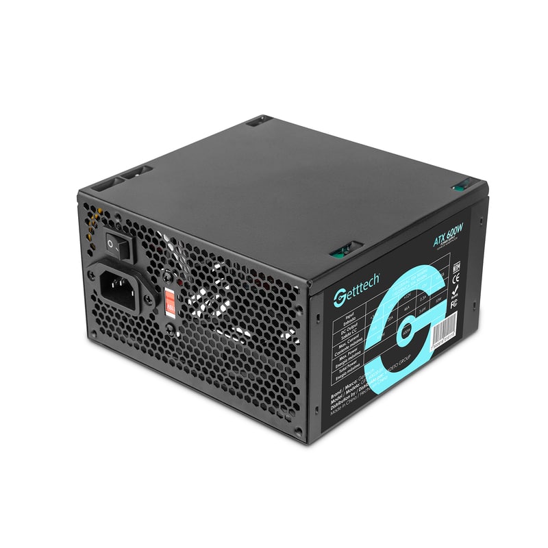 Fuente  De Poder Getttech Gfs-60020-01 600w Atx 12v 2.0 Cab Corr 1.2 M