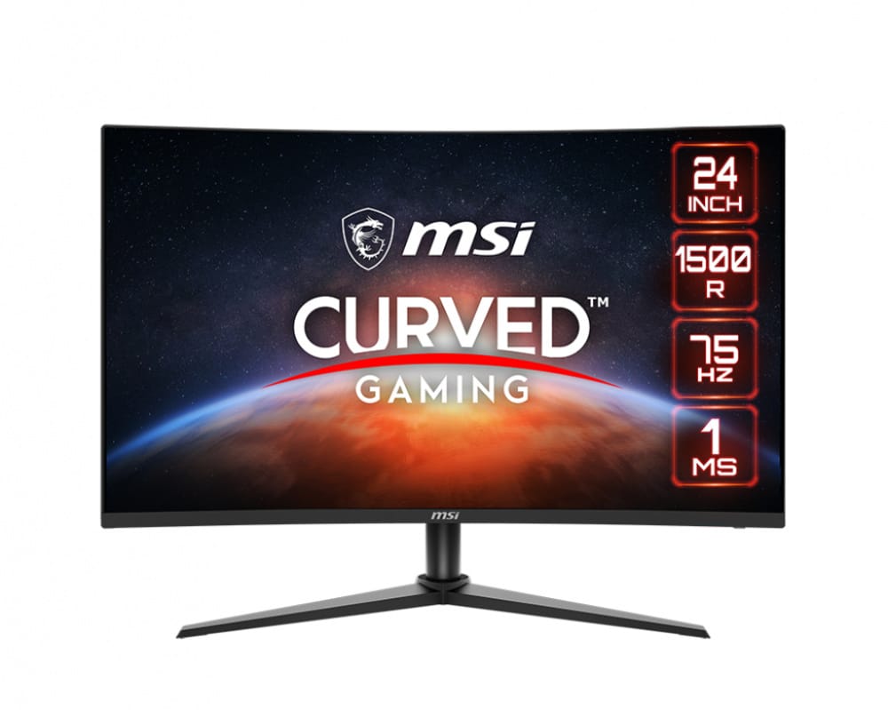 Monitor                Gamer Curvo MSI G243cv Led 23.6" Full Hd Freesync 75hz HDMI G243cv