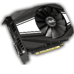 TARJETA DE VIDEO ASUS NVIDIA GEFORCE RTX 2060 6GB GDDR6 6GB DVI/HDMI/DPORT PH-RTX2060-6G