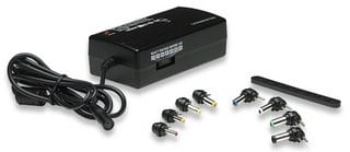 Adaptador                                                                                                                                                                                                                                                                                                                                                                                                                                                                  De Corriente Manhattan 100854 - Negro, Adaptador De Corriente, Universal