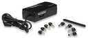 Adaptador                                                                                                                                                                                                                                                                                                                                                                                                                                                                  De Corriente Manhattan 100854 - Negro, Adaptador De Corriente, Universal