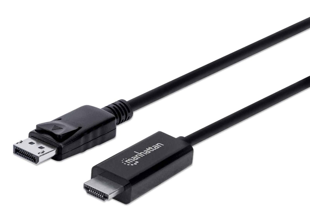 153218                                                                                                                                                                                                                                                                                                                                                                                                                                                                         Cable Displayport A Hdmi 4k 60hz - Macho A Hdmi Macho, Longitud 3 Mts