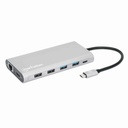 130660                                                                                                                                                                                                                                                                                                                                                                                                                                                                 Docking Station Usb-c Para Triple Monitor. Soporta Hasta 100w. -