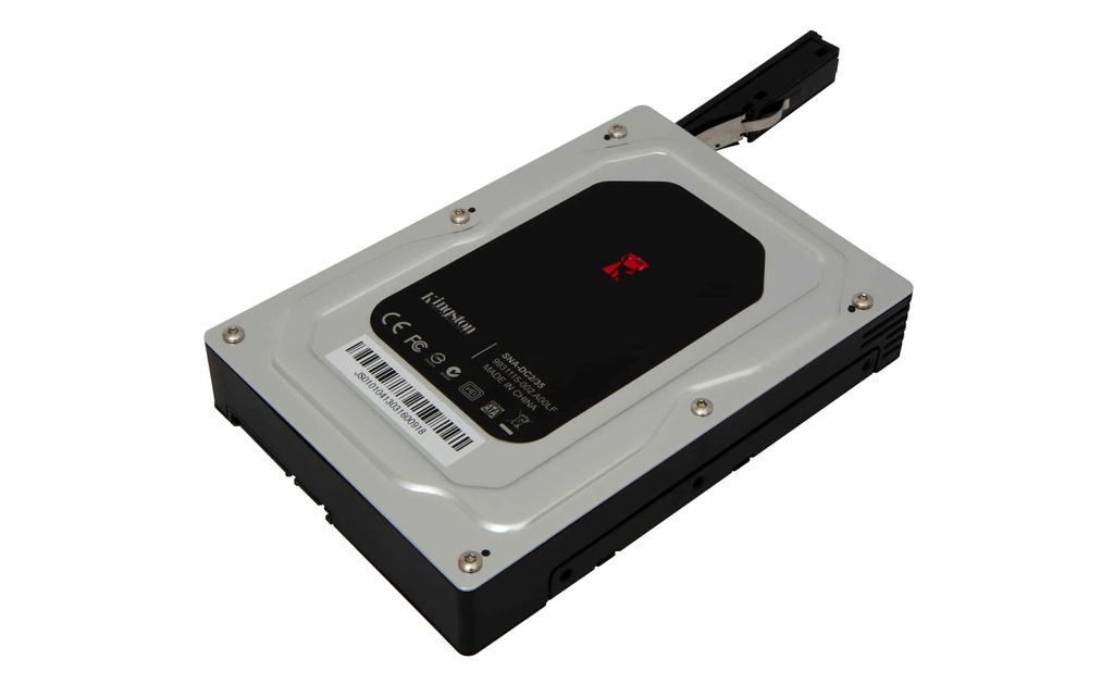 Gabinete                                                                                                                                                                                                                                                                                                                                                                                                                                                                        Drive Carrier Kingston Technology Sna-dc2/35 - 2.5/3.5 Pulgadas, Negro/plata