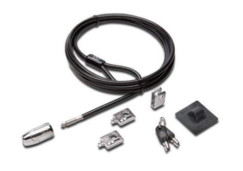 Cable                                                                                                                                                                                                                                                                                                                         De Bloqueo Kensington Para Computadora De Escritorio - 2.44m Cable - Negro - Acero Al Carbono K64424ww -