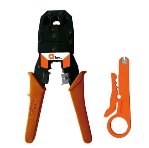 Pinza                                                                                                                                                                                                                                                                                                                                                                                                                                                                  Ponchadora Qian Qap-37401 Bagong - Pelad P/con/red/rj45/rj11/rj12