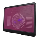 Base                                                                                                                                                                                                                                                                                                            Enfriadora - Luz Led, Angulo Ajustable, 1 Hub Usb, 9 A 15 Pulgadas, Negro-rojo, Brobotix 044695r