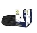 Bobina                                                                                                                                                                                                                                                                                                                                                                                                                                                                    Utp - Cat6, 100 M, Exterior Doble Forro, Negro, Cca, Brobotix 176122