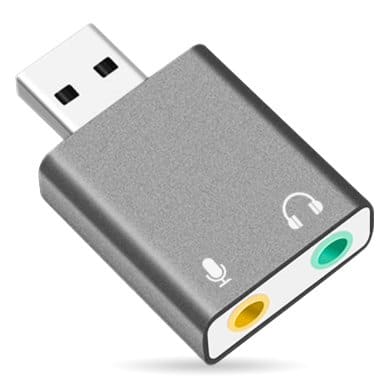 Convertidor                                                                                                                                                                                                                                                                                                                                                                                                 Usb A Audio 7.1 Brobotix 263571 - Usb, Gris