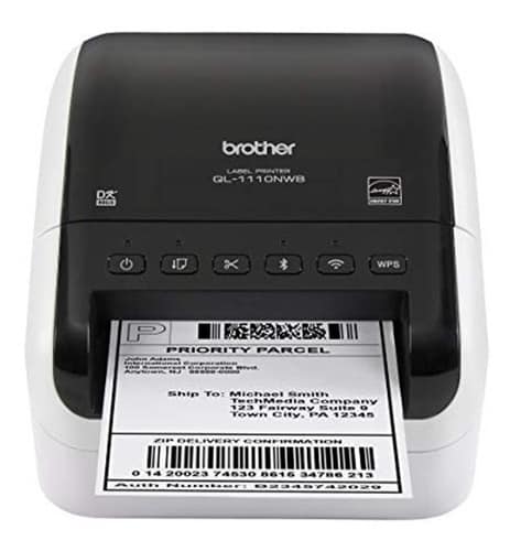 Impresora  De Etiquetas Brother Ql1110nwb Wi-fi/usb/ethernet
