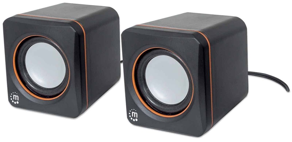 161435                                                                                                                                                                                                                                              Bocinas Serie 2600 - Conéctelos A La Computadora Y A Otros Dispositivos Equipados Con Usb. 3 Años De Garantía