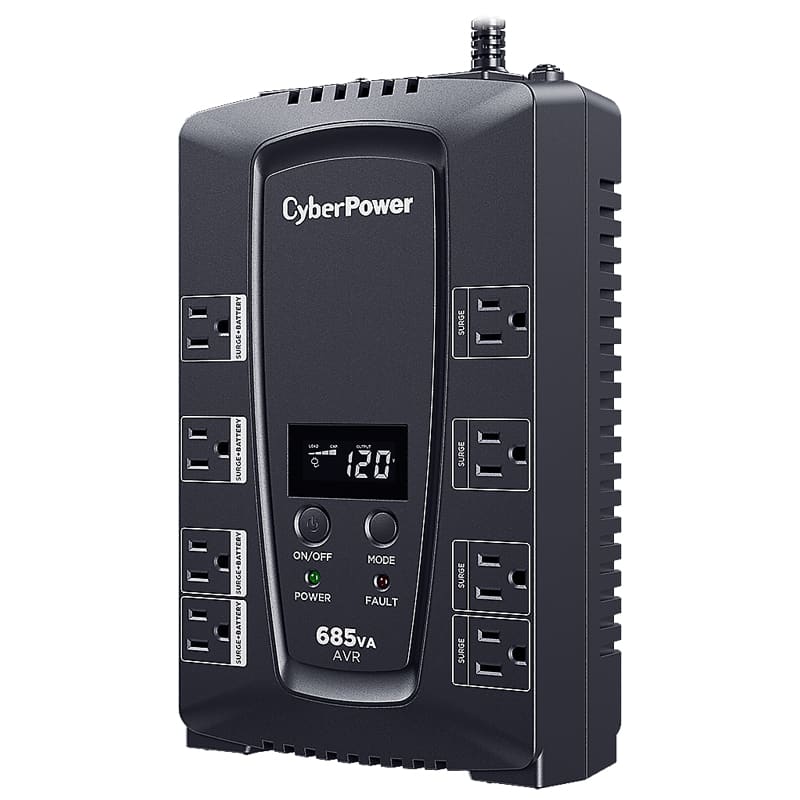 Ups/no                                                                                                                                            Break Cyberpower Cp685avrlcda 685va/390w Lcd/avr/ 8cont