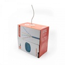 Bobina                                                                                                                                                                                                                                                                                         De Cable Utp Qian Qhr-cat5e Dianlan - Cat5e, Azul, 24 Awg Interior