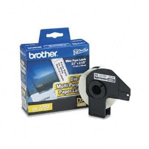 Etiqueta                                                                                                                                                                                                                               Blanca De Papel Brother Dk1204 - 400 Etiquetas De 17 Mm De Ancho X 54.3 Mm De Largo. Impresión En Negro. Ql800 / Ql810w / Ql1110nwb.ql800 / Ql810w