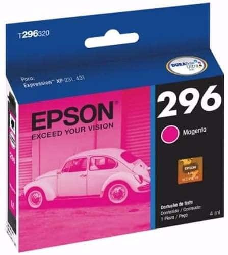 Cartucho                                                                                                                                                                                                                                                       Epson T296320-al - Magenta, Epson, Inyección De Tinta, Caja