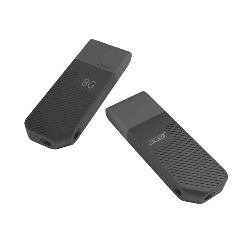 Memoria                                                                                                                                                                             Usb Acer Up200 De 8gb Bl.9bwwa.508 30 Mb/s Lectura 15mb/s Escritura - Acabado Plástico. Color Negro
