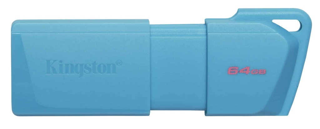 Memoria                                                                                                                                                                          Usb De 64gb Kingston Kc-u2l64-7lb (neon Turquesa) -