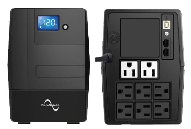 No                                                                                            Break Datashield Ks-1000 Lcd - 1000 Va, 600 W, 6 H, Negro, Hogar Y Oficina
