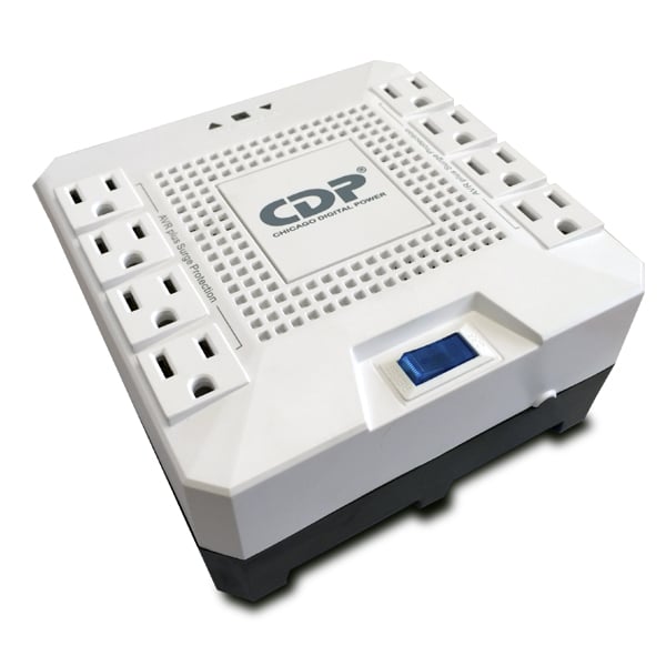 Regulador                                                                           De Voltaje  Cdp Avr-pro 1808 - 8, 1800 Va, 1000 W