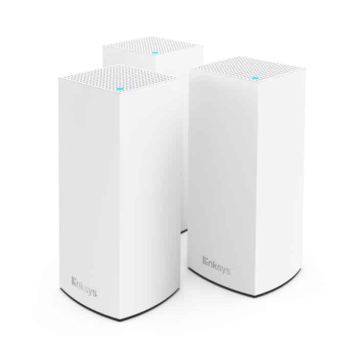 Router                                                                                                                                                               Linksys Atlas Wifi 6 Mesh Doble Banda Mx2003 3 Nodos -