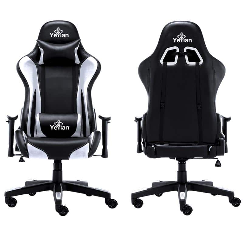 Silla                                                                                                                                                                                             Gaming Ryuji White - Poli/nyl, Soporta15 Yeyian Yfrw-042920, Gamer
