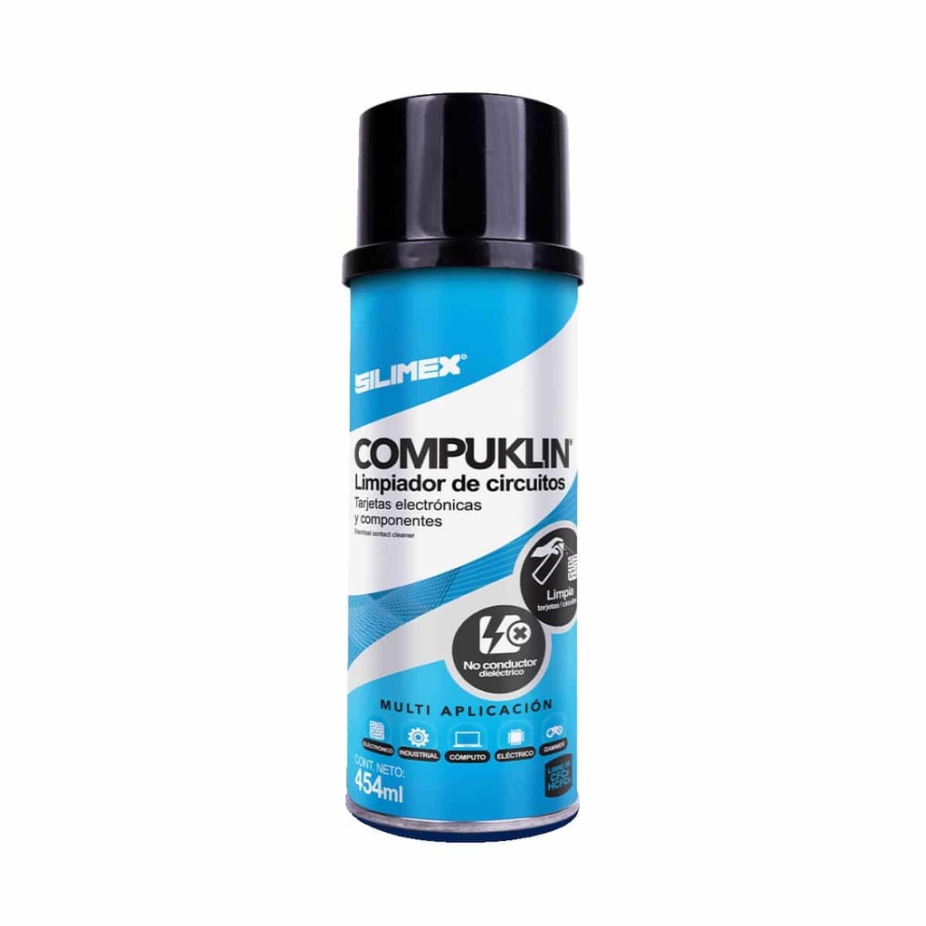 Spray                                                                                                                                           Limpiador Silimex - Azul, Líquido