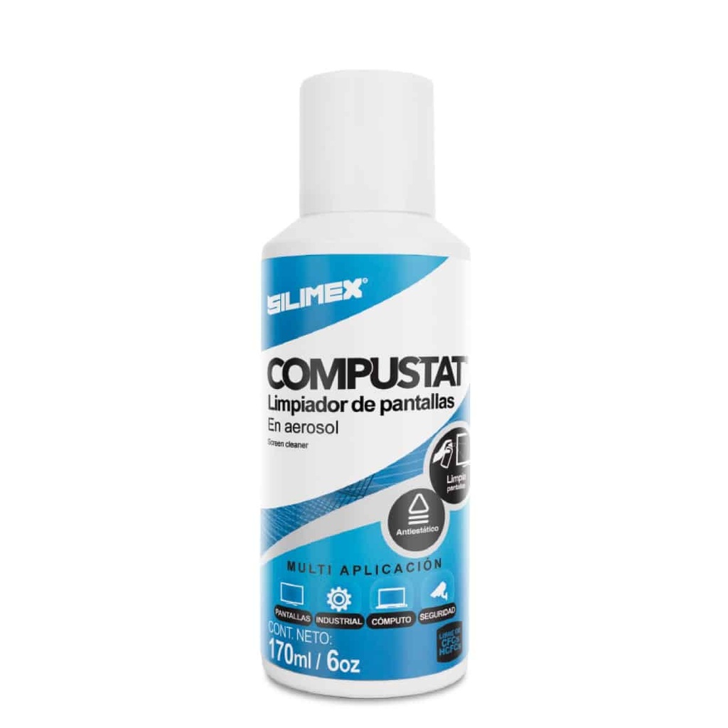 Limpiador                                                                                                                                           Antiestático Silimex - Azul, Lcd/tft/plasma
