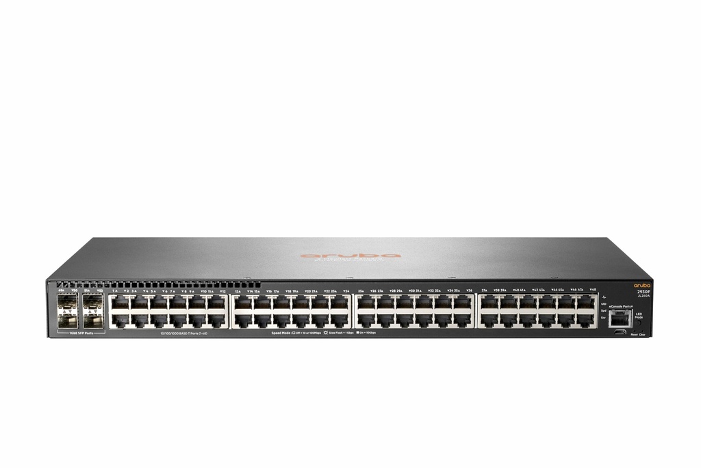 Switch                                                                                                                                                                Aruba 2930f 48g 4sfp -