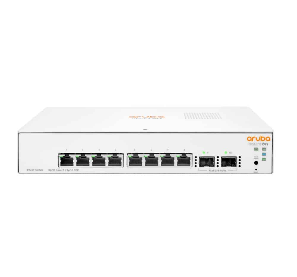 Switch                                                                                                                                                                   Aruba Instant On 1930 8g 2sfp (jl680a) -