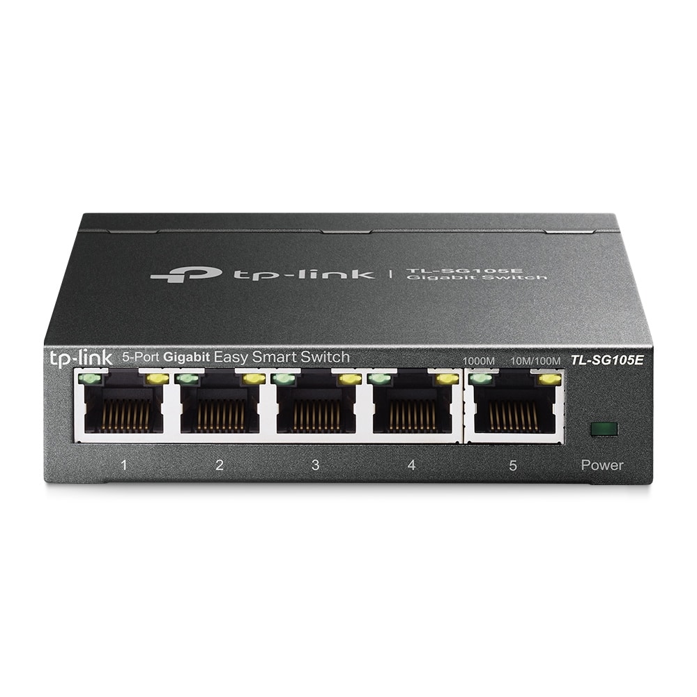 Switch                                                                                                                                                                           Inteligente 5 Puertos 10/100/100  Mbps. -