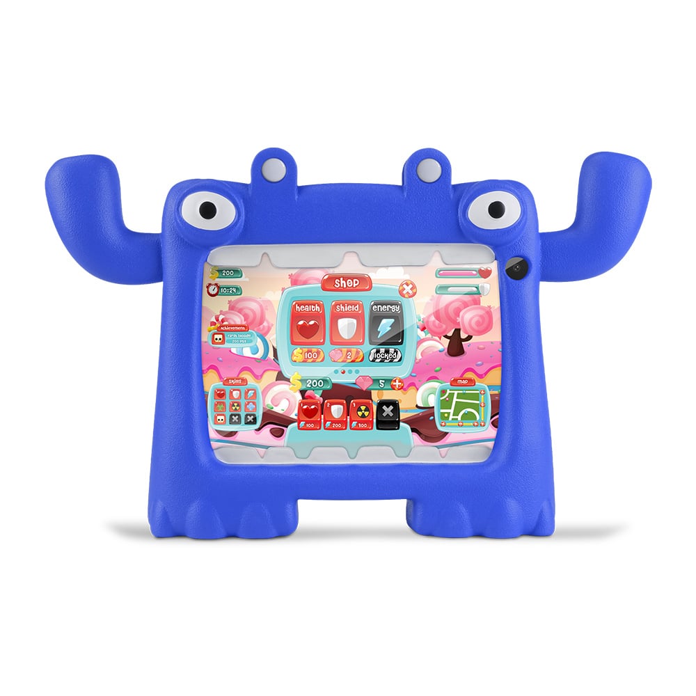 Tablet                                                                                                                                                                                          Vorago Pad-7-kids 7 Pulgadas Android 11 Quadcore 2gb 32gb Dualcam Wifi Bt Gms Funda Azul -