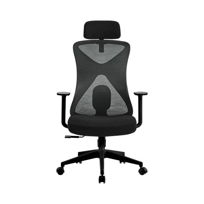 Silla Oficina Floe Pro Ec737 ErgonÓmica Ajus Lumbar Hasta 120 Kg Negro Ac-937238