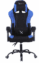 SILLA PARA GAMING XZEAL NEG/AZUL ACERO, TEXTIL,ALTO DESEMPEÑO (XZSXZ20A)