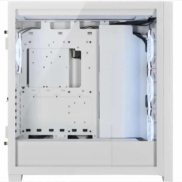 Gabinete  Corsair Icue 5000x Rgb Se Tg, White Cc-9011233-ww