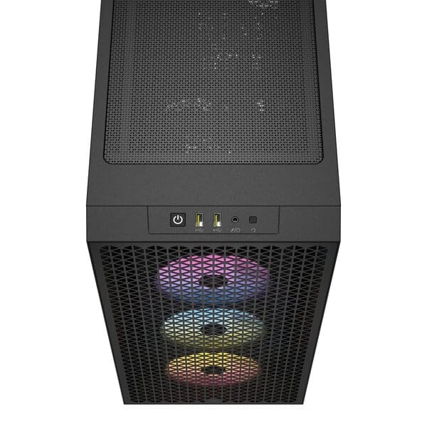 Gabinete                                                                                                                                                                                                                                                                                                                                                                                                                                                                                                                        Corsair 3000d Airflow Rgb Cc-9011255-ww Mt Black 3xar120 Tg