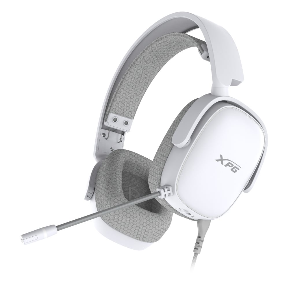 Audífonos        Diademas Headset XPG Gamer Precog S, Alámbrico, 1.3 Metros, 3.5mm, Blanco