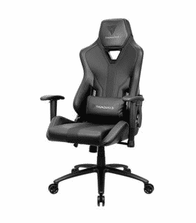SILLA PARA GAMING THUNDER X3 YC3 NEGRO 150KG CUERO SINTETICO