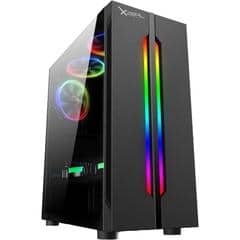 Gabinete  Xzeal, Xz120, Atx, Micro-atx, Mini-itx, Negro Xzcgb03b